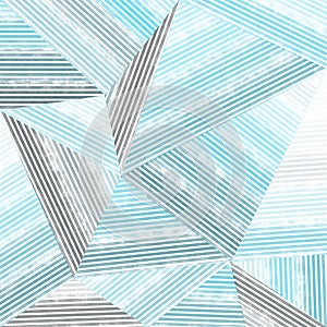 Abstract blue lines pattern