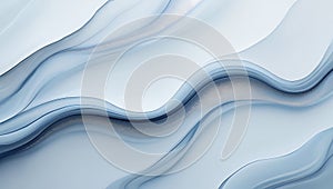 Abstract Blue Liquid Marble Texture Background