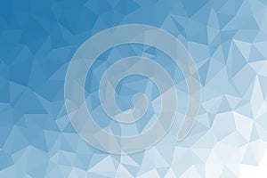 Abstract blue low poly background texture