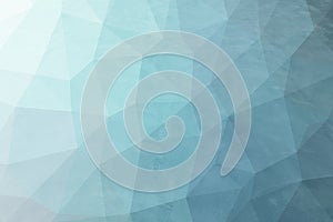 Abstract blue low poly background texture