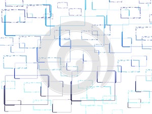 Abstract blue and mavy blue rectangles background