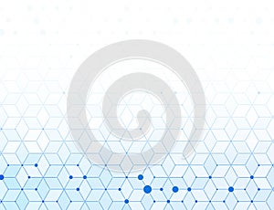 Abstract blue medical background