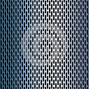Abstract blue metal texture background