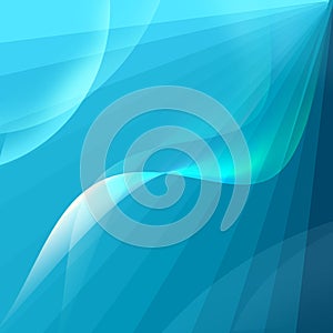 Abstract Blue Ocean Lines Background photo