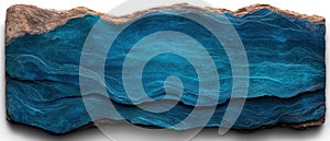 Abstract blue ocean wave texture background