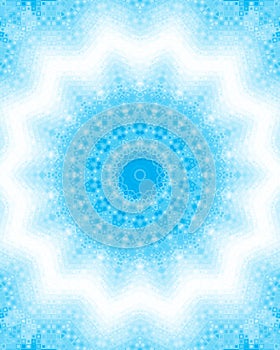 Abstract blue pattern