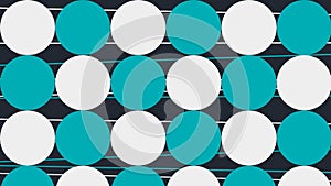 Abstract blue pattern background with random object