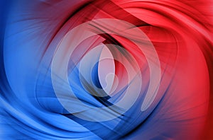 abstract blue and red background