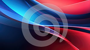 abstract blue and red tech background