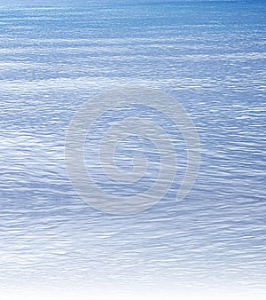 Abstract of blue sea background