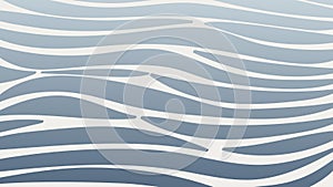 Abstract Blue Shapes Background with Organic Wavy Lines Pattern.Vector Illustration