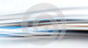 Abstract Blue Silver Background Modern Motion Blur Design