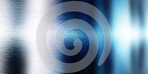 Abstract Blue and Silver Chaotic Background Texture