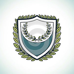 Abstract blue spiral design, representing motion, growth, or digital flow, vector design Generative AI