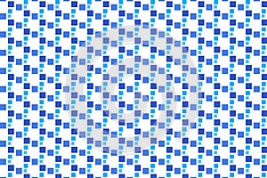 Abstract Blue Square Pattern Backfround Image