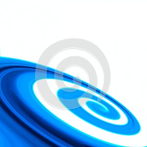 Abstract blue swirl background