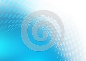 Abstract Blue swirl healthcare background