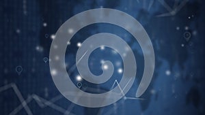 Abstract Blue Technology Background