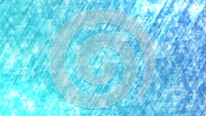 Abstract blue triangle background. Geometric shape pattern