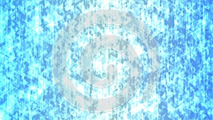 Abstract blue triangle background. Geometric shape pattern. Futuristic backdrop