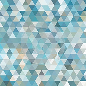 abstract blue triangular background. polygonal style. eps 10
