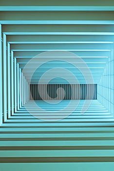 Abstract blue wall background