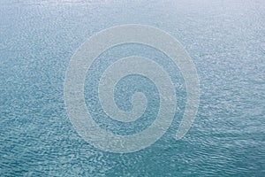 Abstract blue water sea for background.