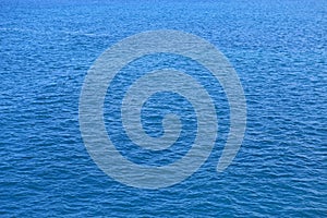 Abstract blue water sea texture background