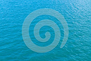 Abstract blue water in the sea water background