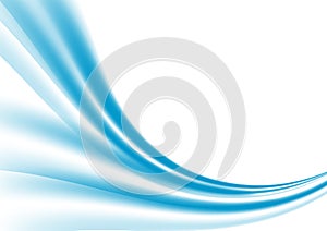 Abstract blue wave background modern design. Vector illustration for your business