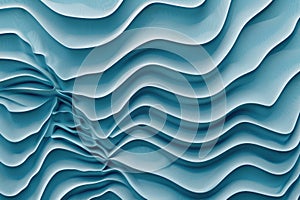 The abstract blue wave repetitive pattern polygon geometry in background. AIG51.