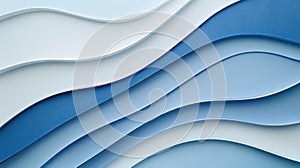 The abstract blue wave repetitive pattern polygon geometry in background. AIG51.