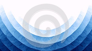 Abstract Blue Waves Background