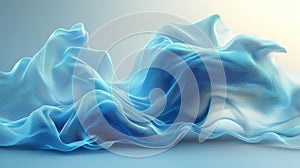 Abstract Blue Waves