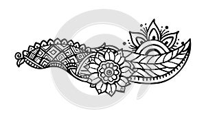 Abstract Blue Wavy Lines Pattern Background Design, vector design Generative AI