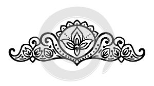 Abstract Blue Wavy Lines Pattern Background Design, vector design Generative AI