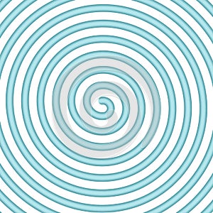 Abstract blue and white candy spiral background. Pattern design for banner, cover, flyer, postcard, poster, other. Round