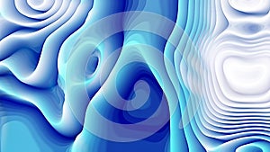 Abstract Blue and White Curvature Ripple Background Image