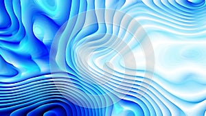Abstract Blue and White Curved Background Texture