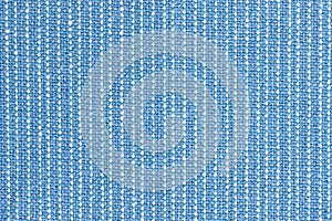 Abstract blue and white fabric background