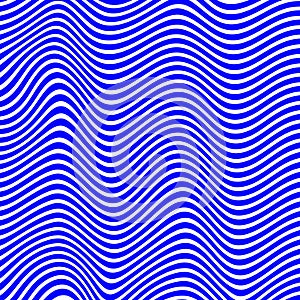 Abstract Blue and White Geometric Stripes.hypnosis spiral.Seamless Black and white stripes background.seamless wave line patterns