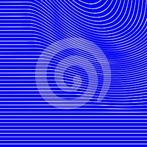 Abstract Blue and White Geometric Stripes.hypnosis spiral.Seamless Black and white stripes background.seamless wave line patterns