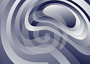 Abstract Blue White and Grey Gradient Distorted Lines Background Vector Eps