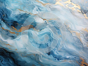 abstract blue white marble texture background