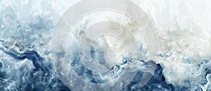 Abstract Blue And White Onyx Texture Background