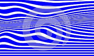 Abstract Blue and White Stripes.hypnosis spiral.Seamless Black and white stripes background.seamless wave line patterns