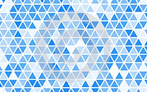 Abstract blue white triangular shape, geometric texture background, gradient vector illustration, line art