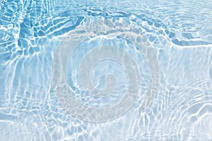 abstract blue white water wave, natural swirl pattern texture, background photography