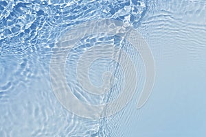 abstract blue white water wave, natural swirl pattern texture, background photography