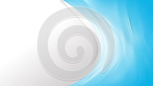 Abstract Blue and White Wave Business Background